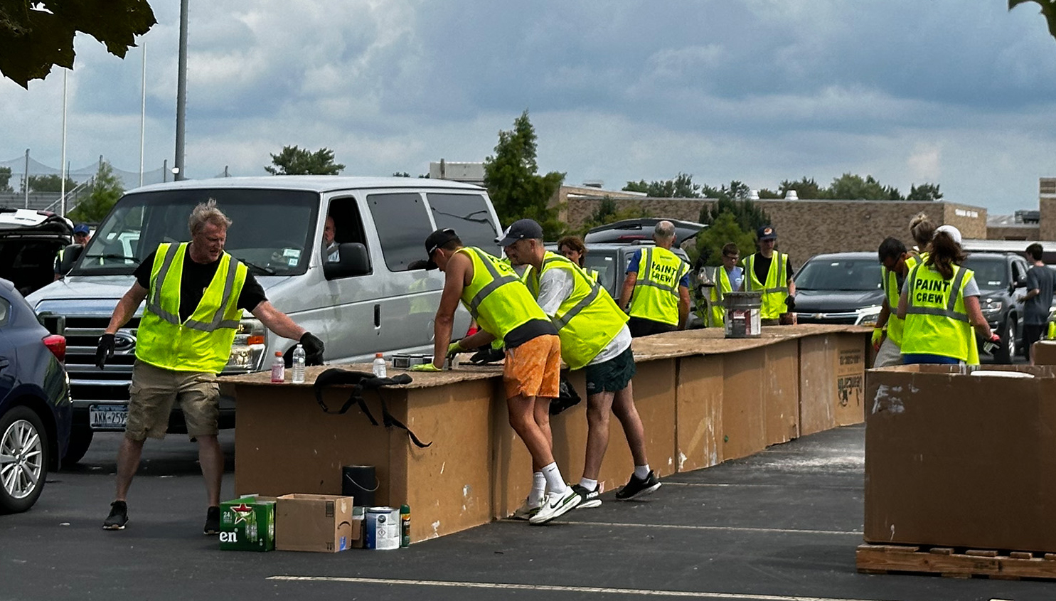 Collection event in progress